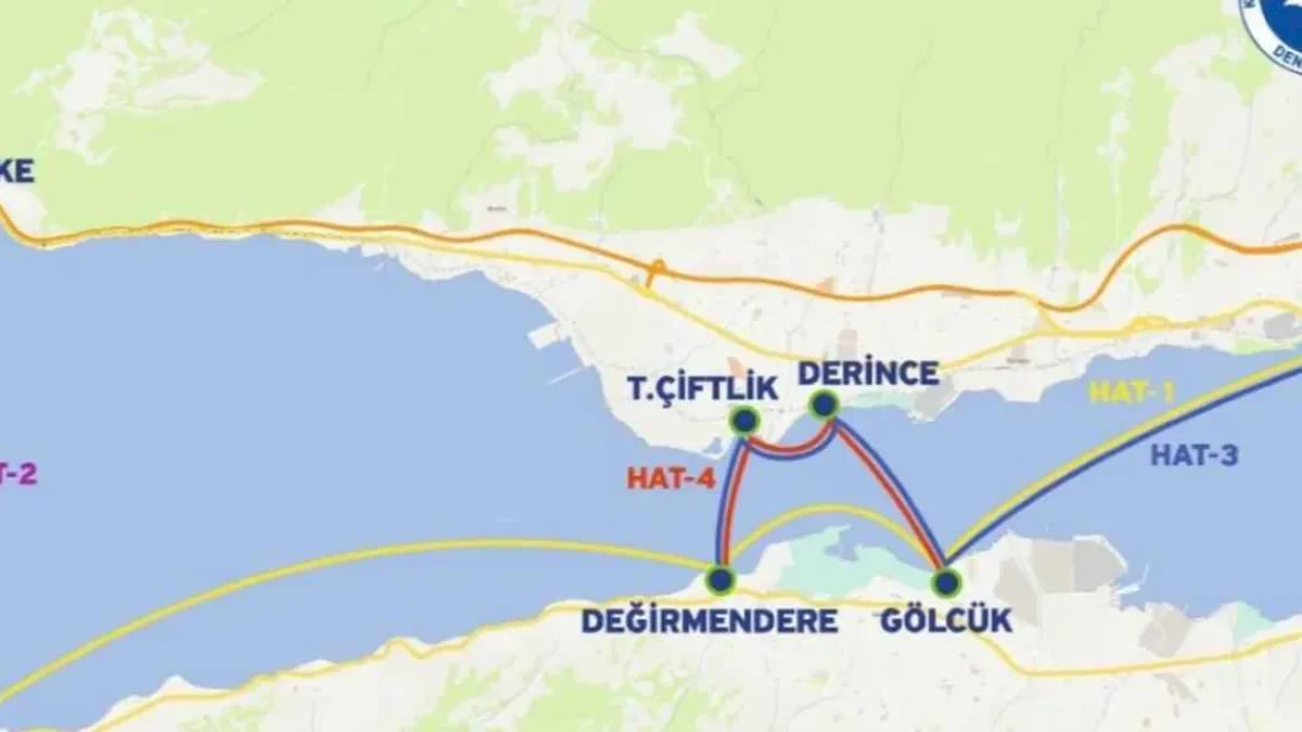 Kocaeli'de deniz ulaşımında kış tarifesi başlıyor