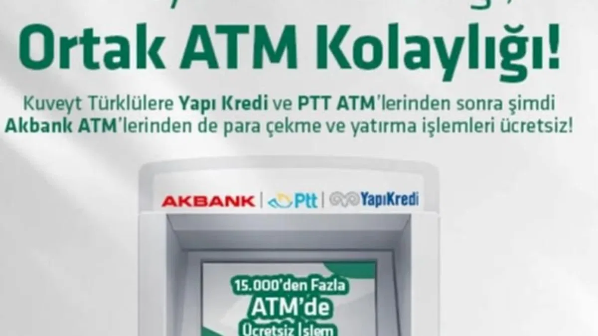 Kuveyt Türk Ortak ATM Ağına Bir Yenisini Daha Ekledi