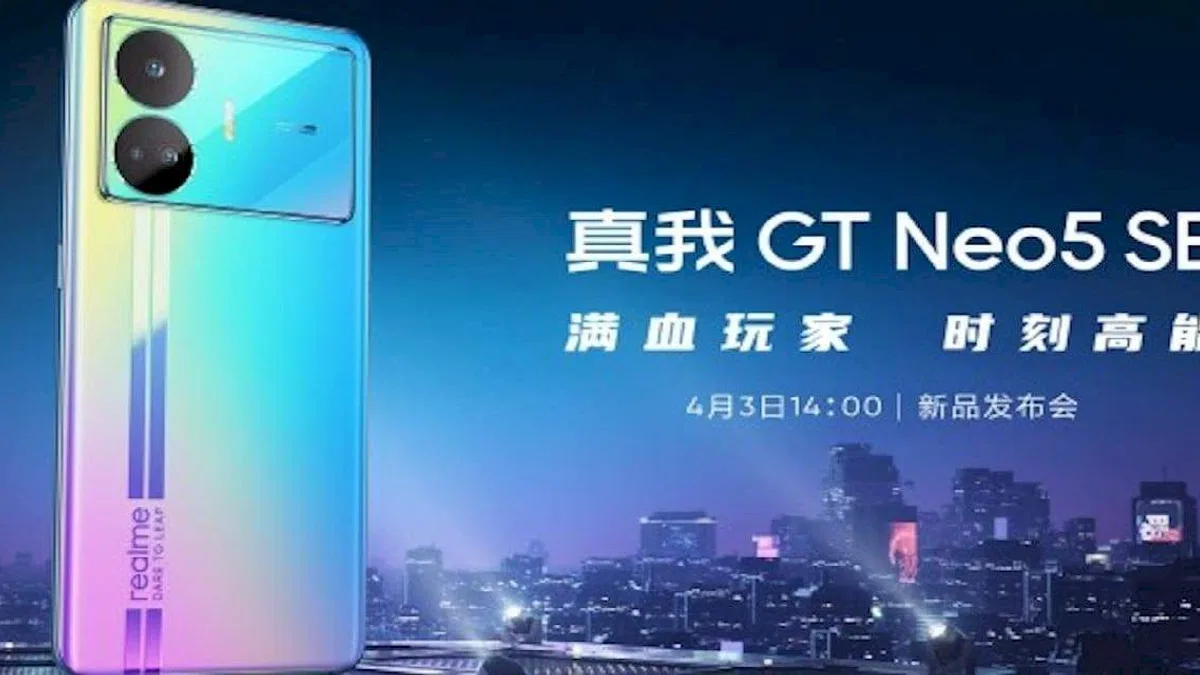 Realme GT Neo5 SE Çıkış Tarihi Belli Oldu