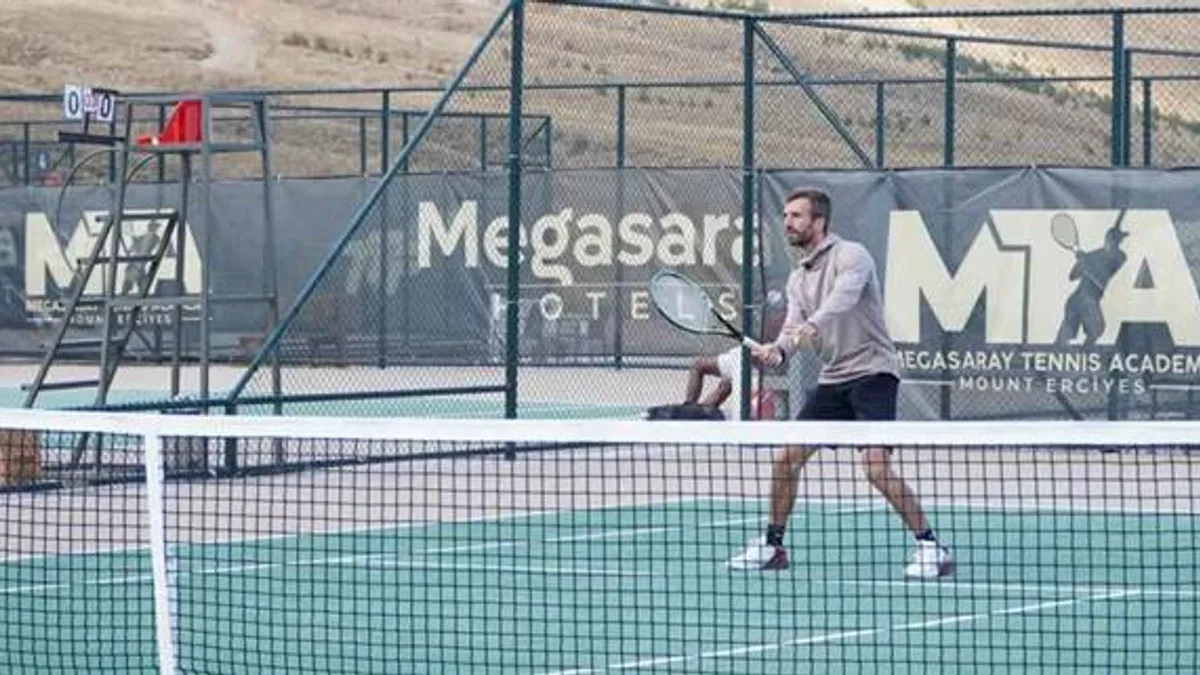2024 Avrupa spor şehri Kayseri’nin zirvesinde uluslararası tenis turnuvası