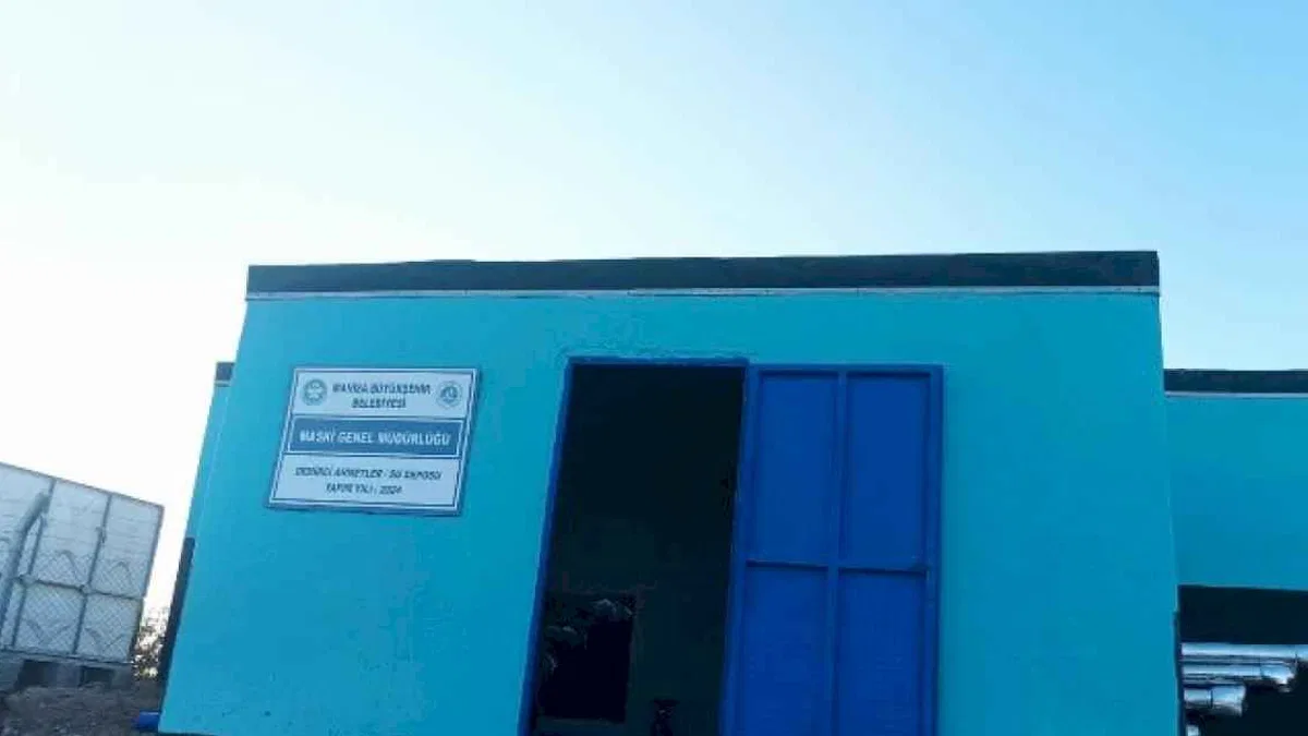 MASKİ'den Ahmetler Mahallesi'ne yeni içme suyu deposu