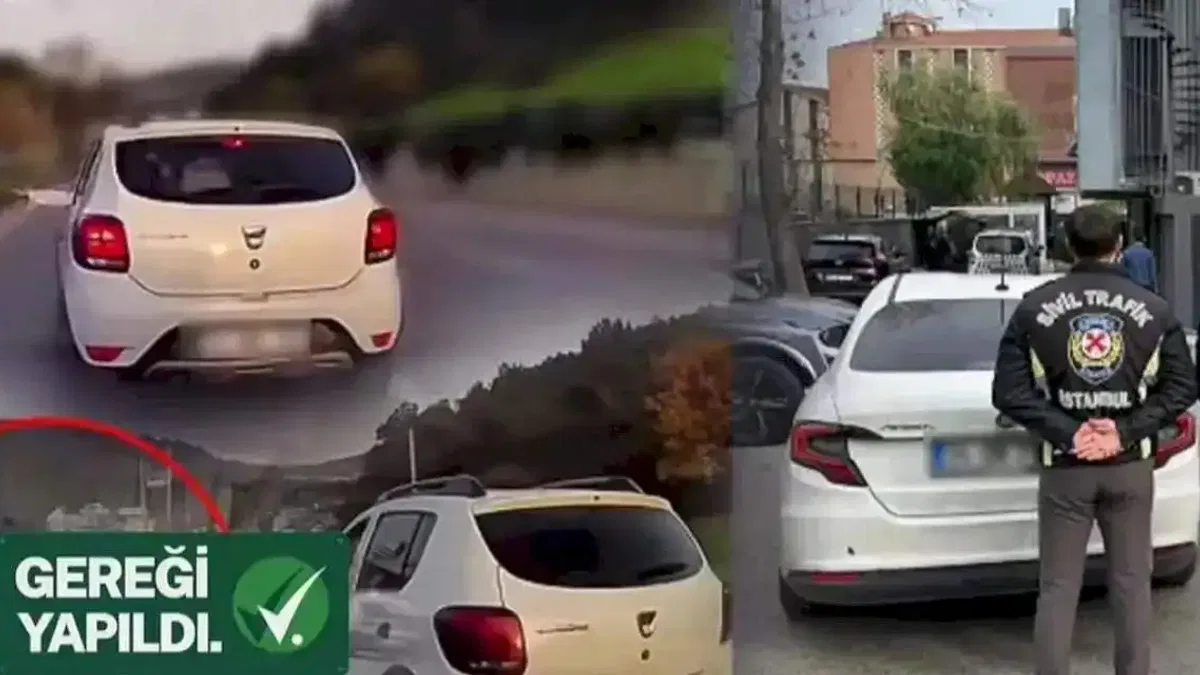 Ümraniye'de makas atan sürücü yakalandı... Bakan Yerlikaya: Caydırıcı cezalar geliyor