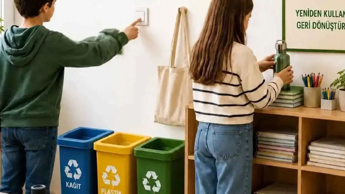 Geleceğin Sıfır Atık kahramanları okullarda yetişiyor