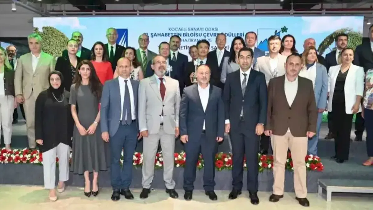 Kocaeli’de çevre bilinci ödüllendirildi