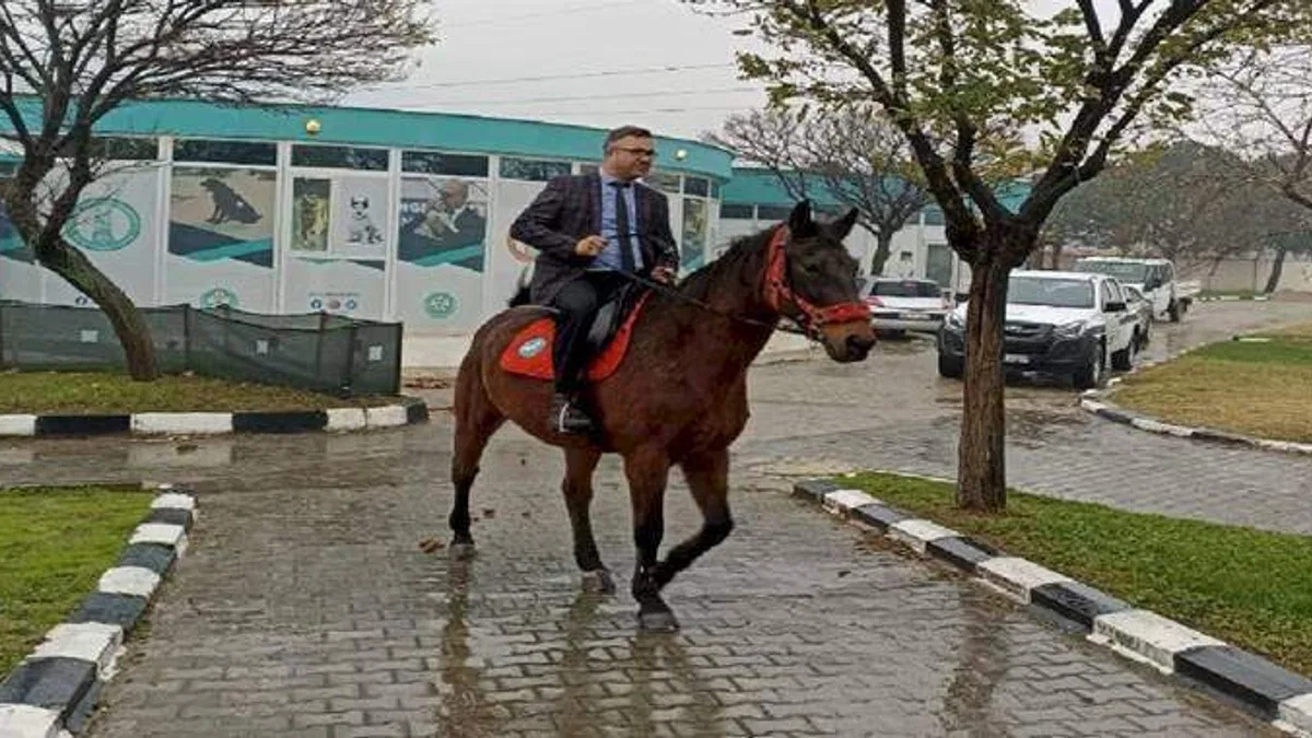 Manisa'da 'Atlı Zabıta' göreve hazırlanıyor