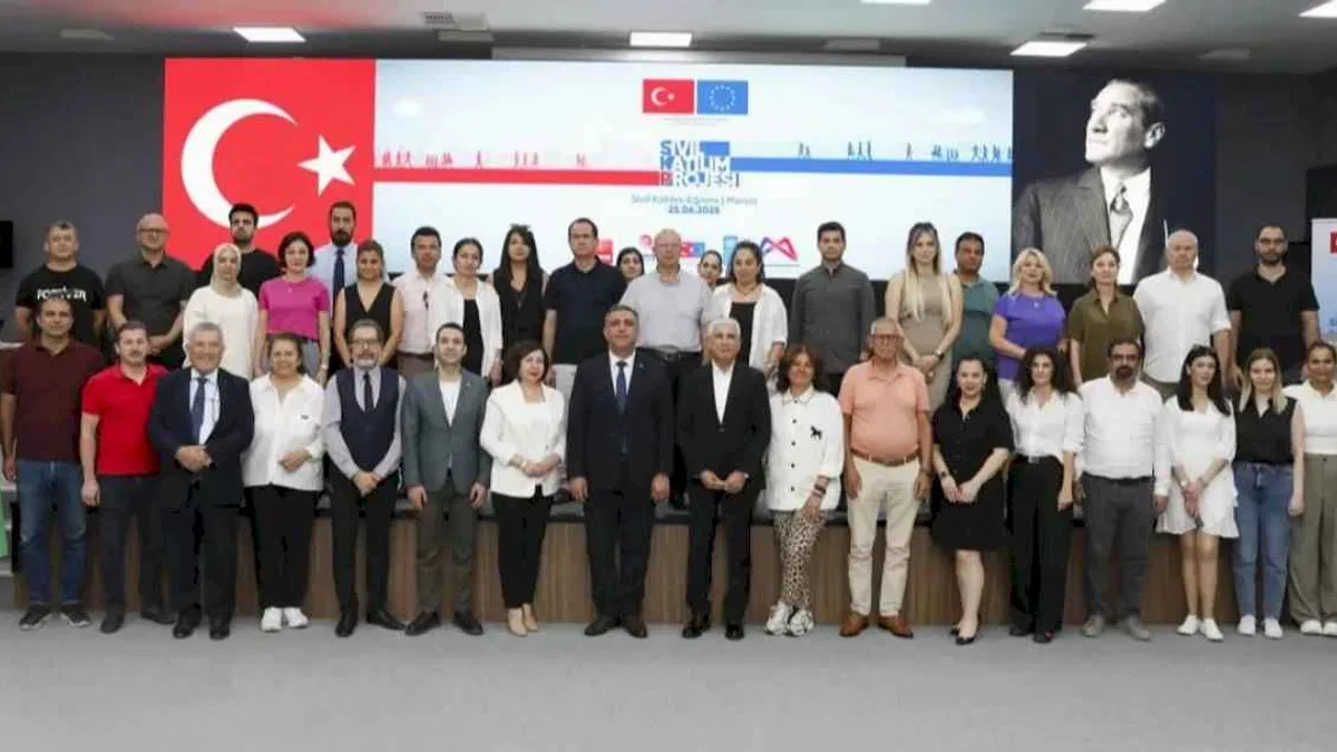Mersin sivil katılımda öncü kentlerden biri oluyor