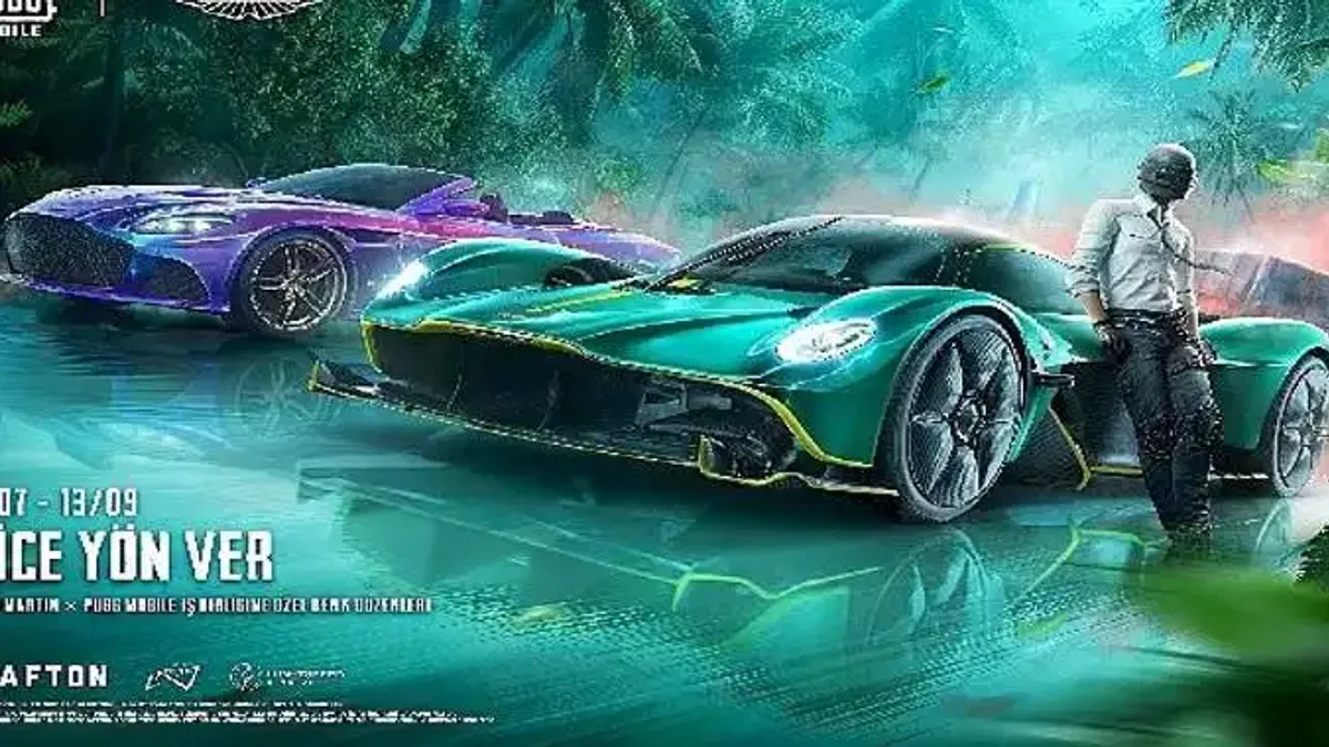 Aston Martin üç imza modeliyle PUBG MOBILE dünyasına geliyor