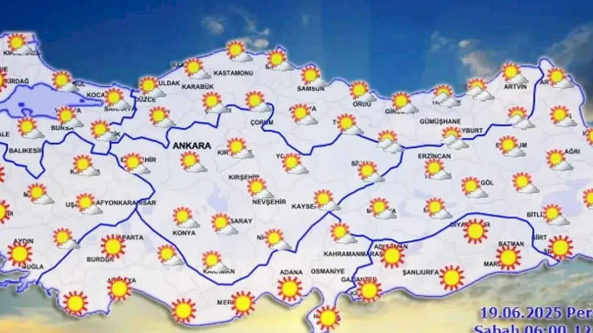 Meteoroloji'den bugün uyarı yok! Rüzgar hafif...