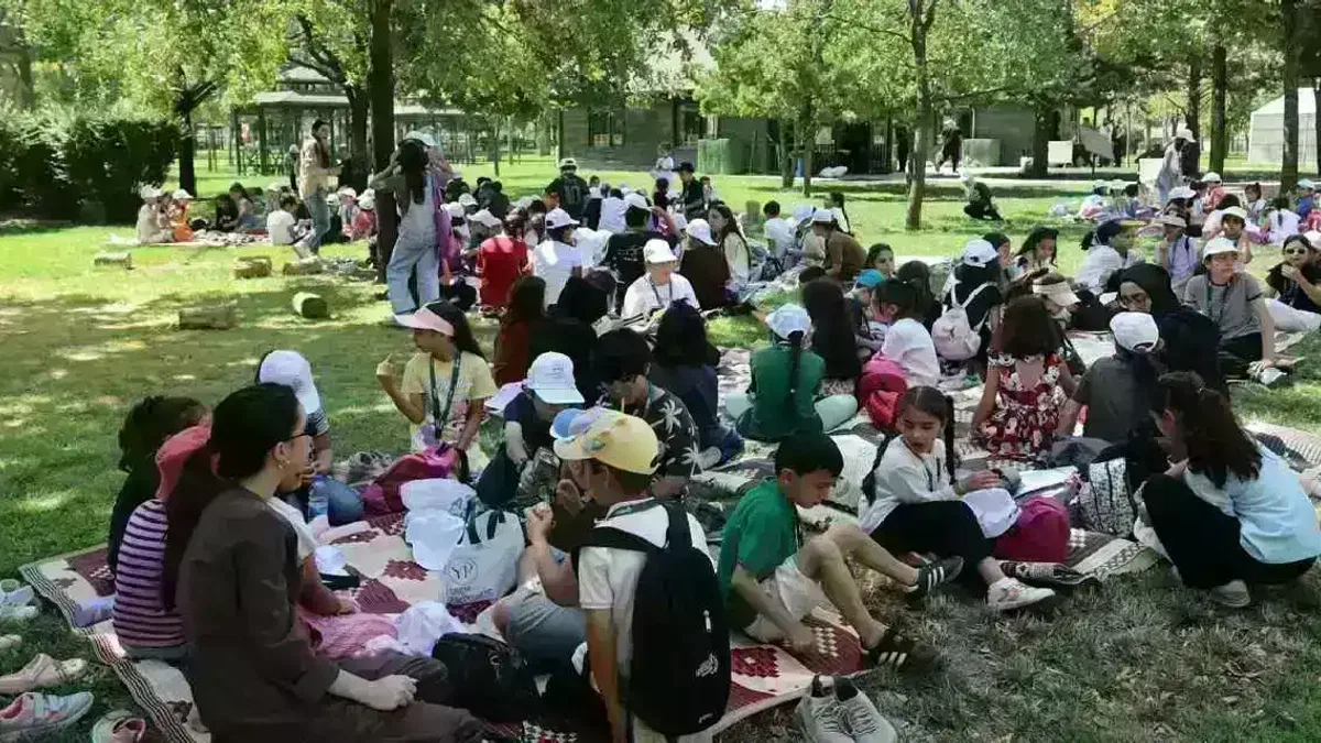 Konya Karatay'da öğrenciler dönem sonu pikniğinde buluştu