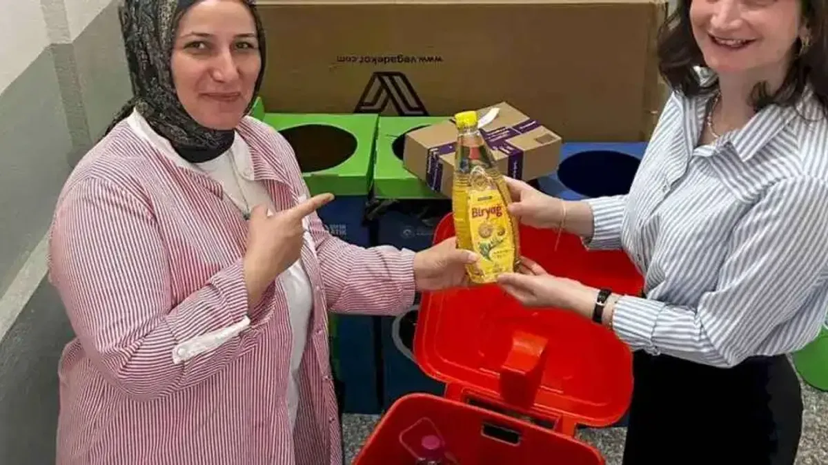 KO-MEK’ten geri dönüşüme 500 litre atık yağ