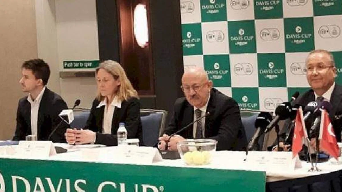 Davis Cup kura çekilişi Hilton Istanbul Maslak'ta yapıldı