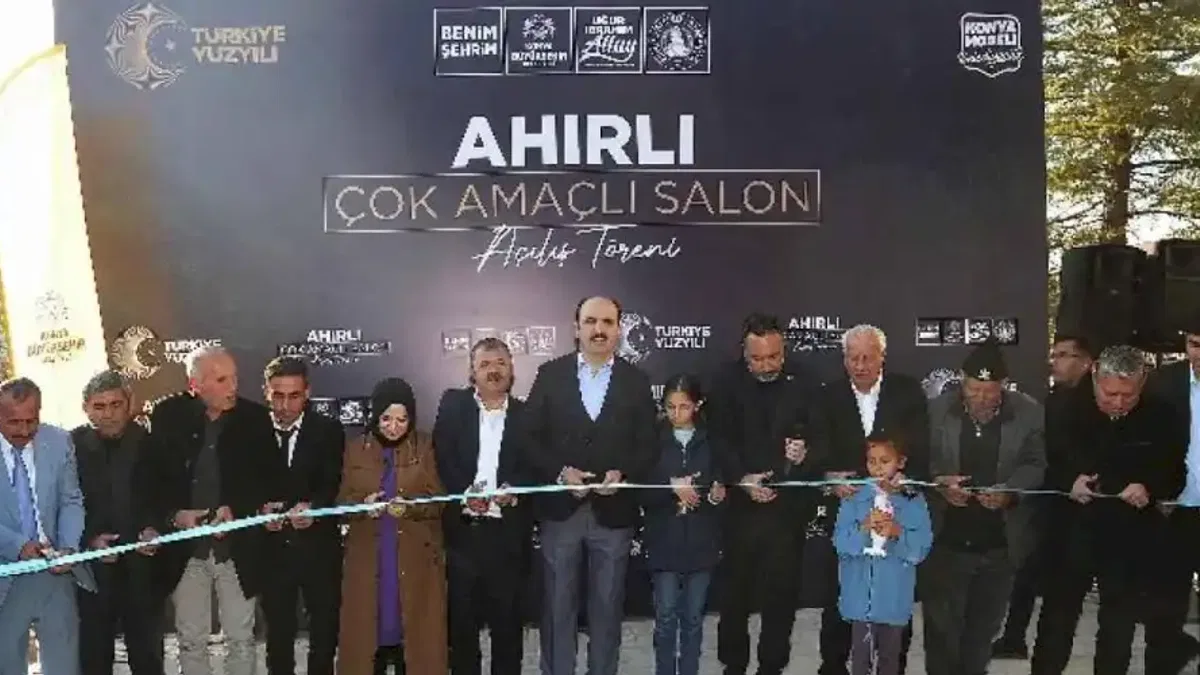 Başkan Altay Ahırlı ve Yalıhüyük ilçelerini ziyaret etti