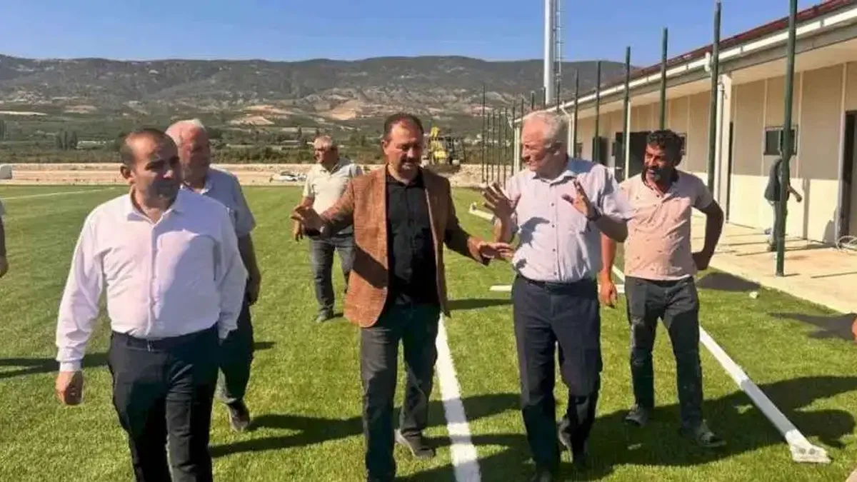 Tokat'a FIFA standartlarında saha ve uluslararası atletizm pisti müjdesi