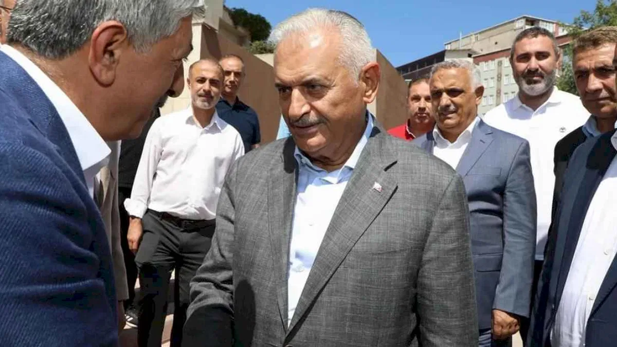 Binali Yıldırım Dilovası'nda