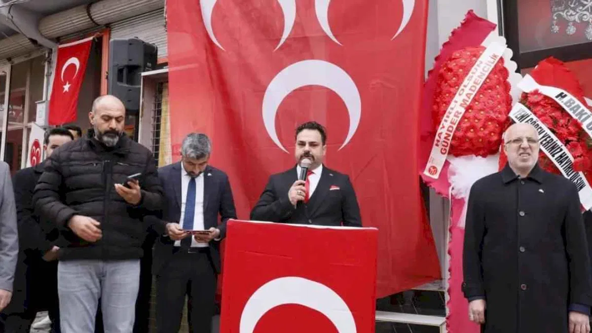 MHP Mardin Yeşilli İlçe Teşkilatı'nın yeni hizmet binası açıldı
