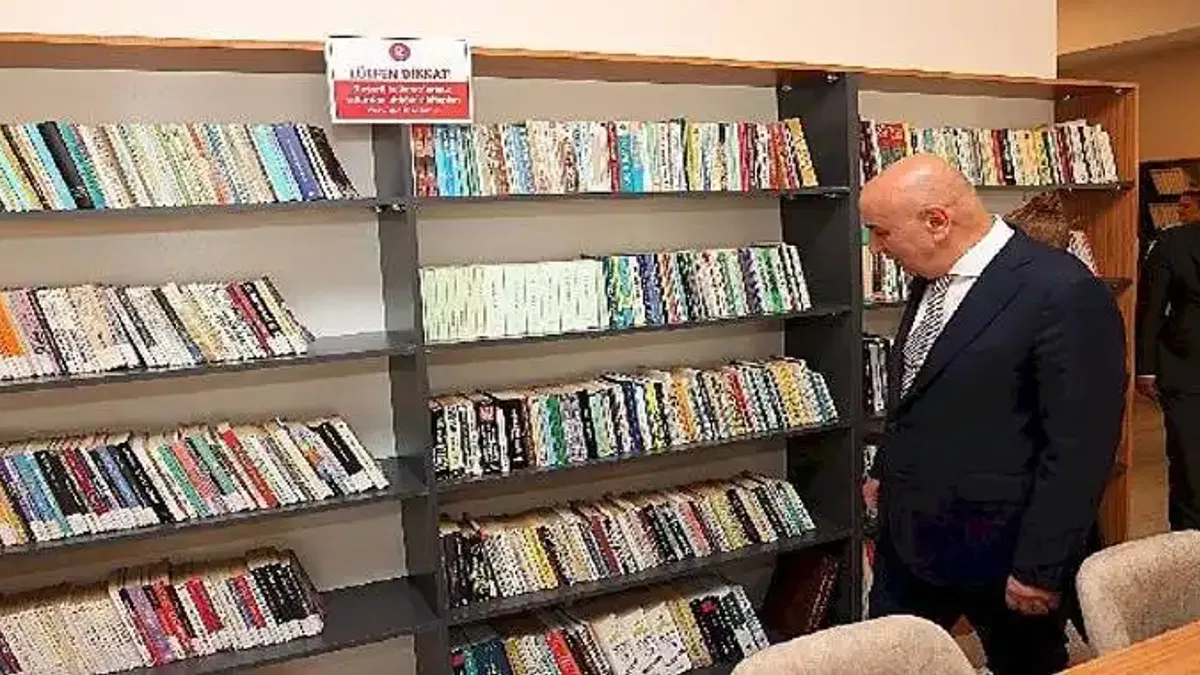 Kütüphane zengini Keçiören