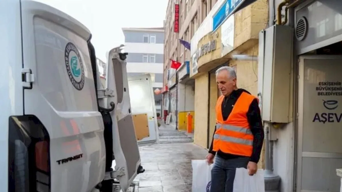 Eskişehir'de ihtiyaç sahiplerine hijyen desteği