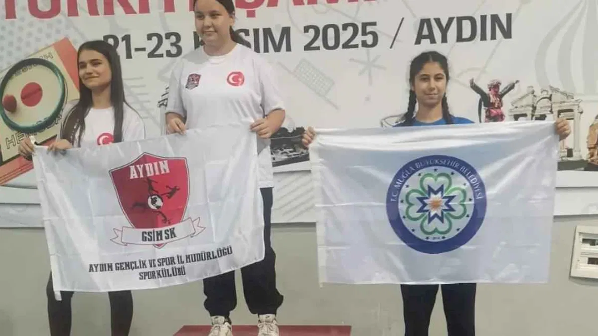 Muğlalı sporculardan 2 Türkiye şampiyonluğu