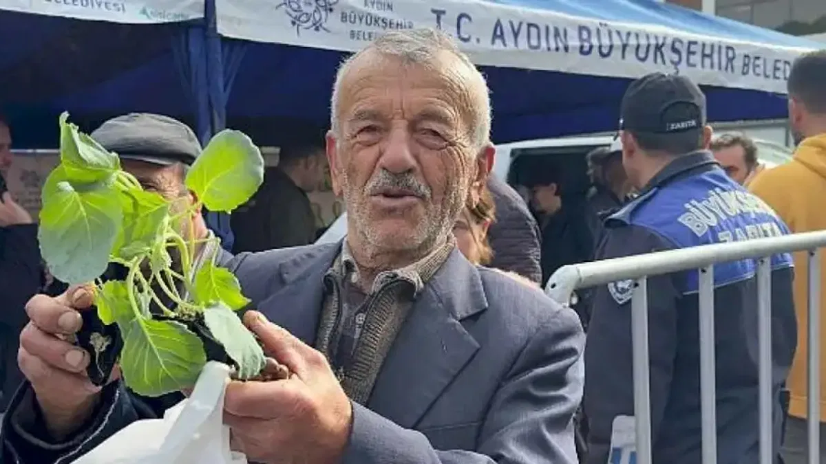Başkan Çerçioğlu Koçarlılı Vatandaşları Ata Tohumu Fideleriyle Buluşturdu