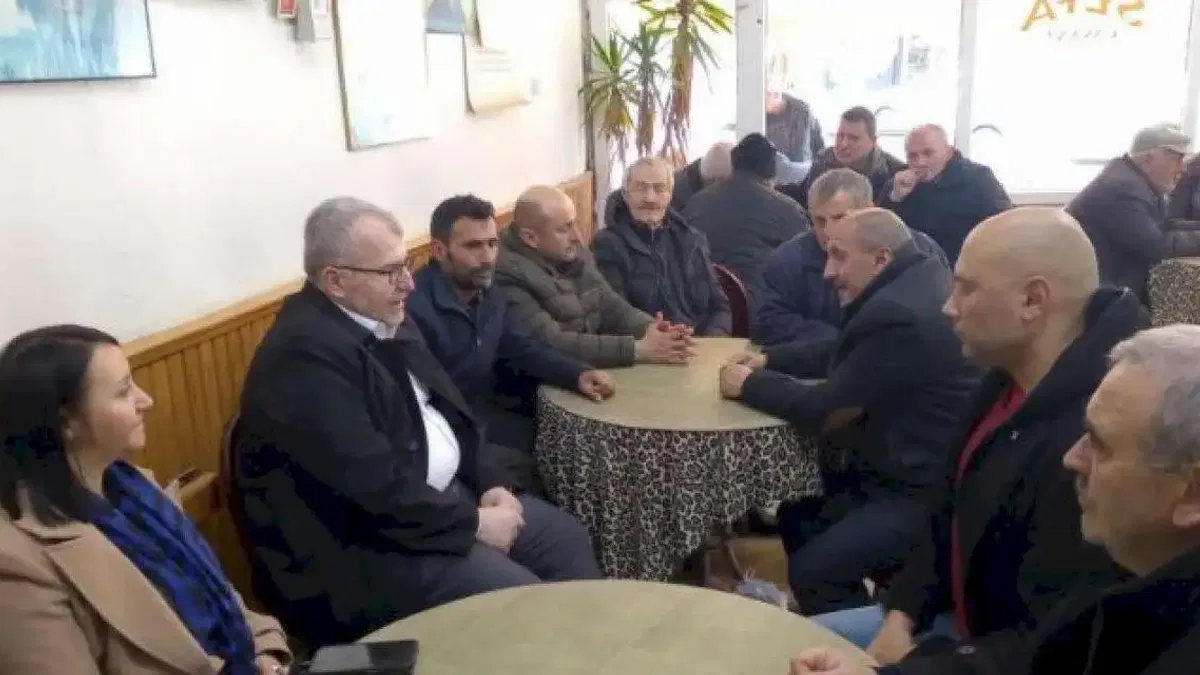 Milletvekili Eldemir, Pazaryeri sakinlerini dinledi