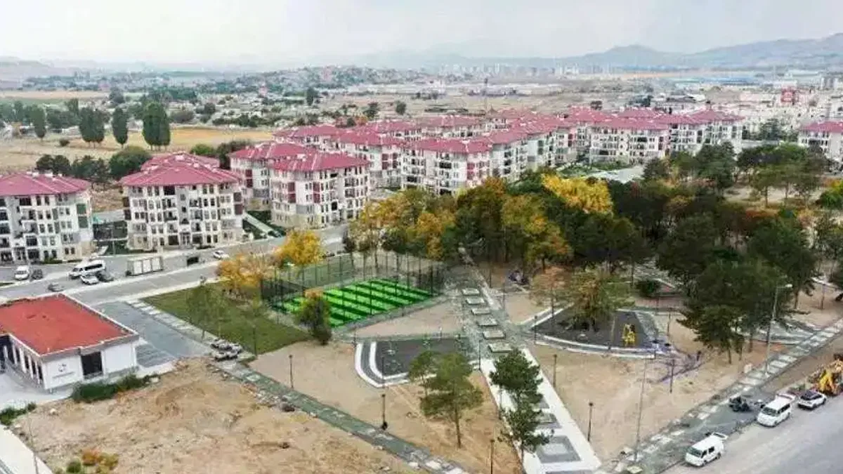 Kayseri Kocasinan'a çok fonksiyonlu park
