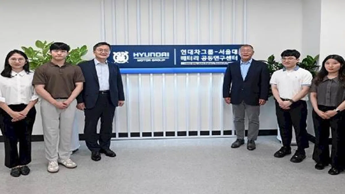 Hyundai ve Seul Ulusal Üniversitesi'nden pil merkezi