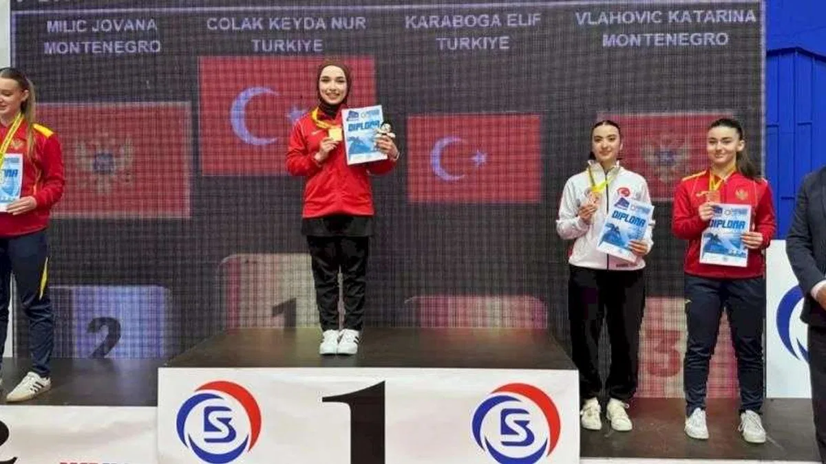 Trabzon Büyükşehir sporcusu Balkan Şampiyonu oldu