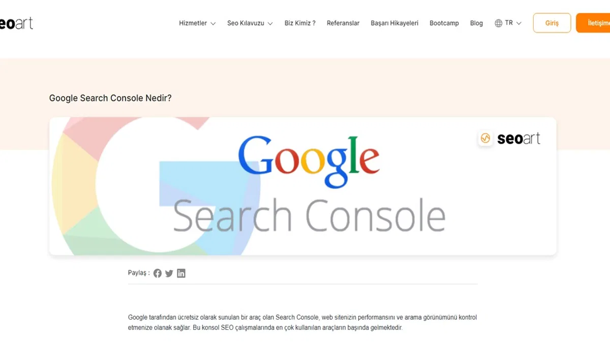 Google Search Console: Web Yöneticileri İçin Kapsamlı Bir Rehber