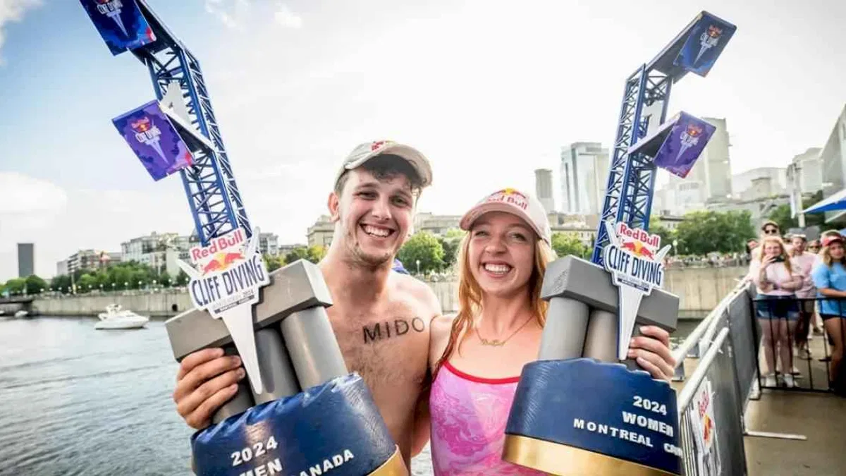 Red Bull Cliff Diving Kanada etabında zafer Heslop ve Carlson’ın oldu
