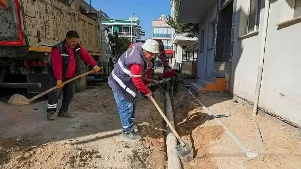 Bülbül Sokak'ta sel ve taşkın sorunu çözüldü