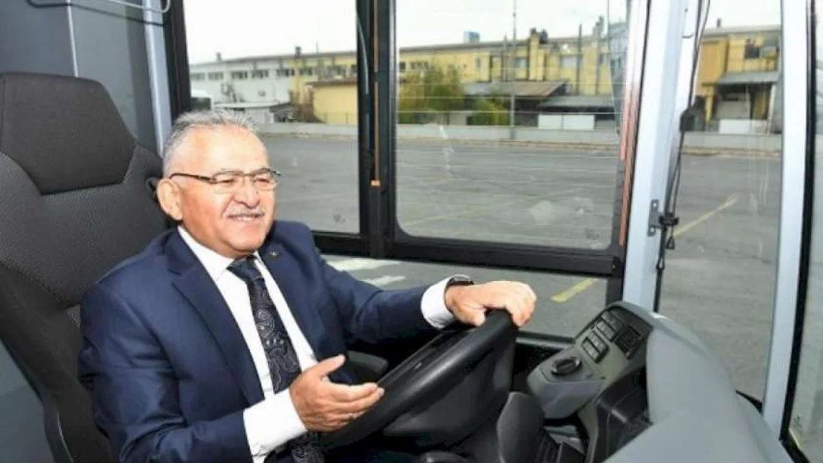 Kayseri Büyükşehir'den ulaşıma çevre dostu yatırım