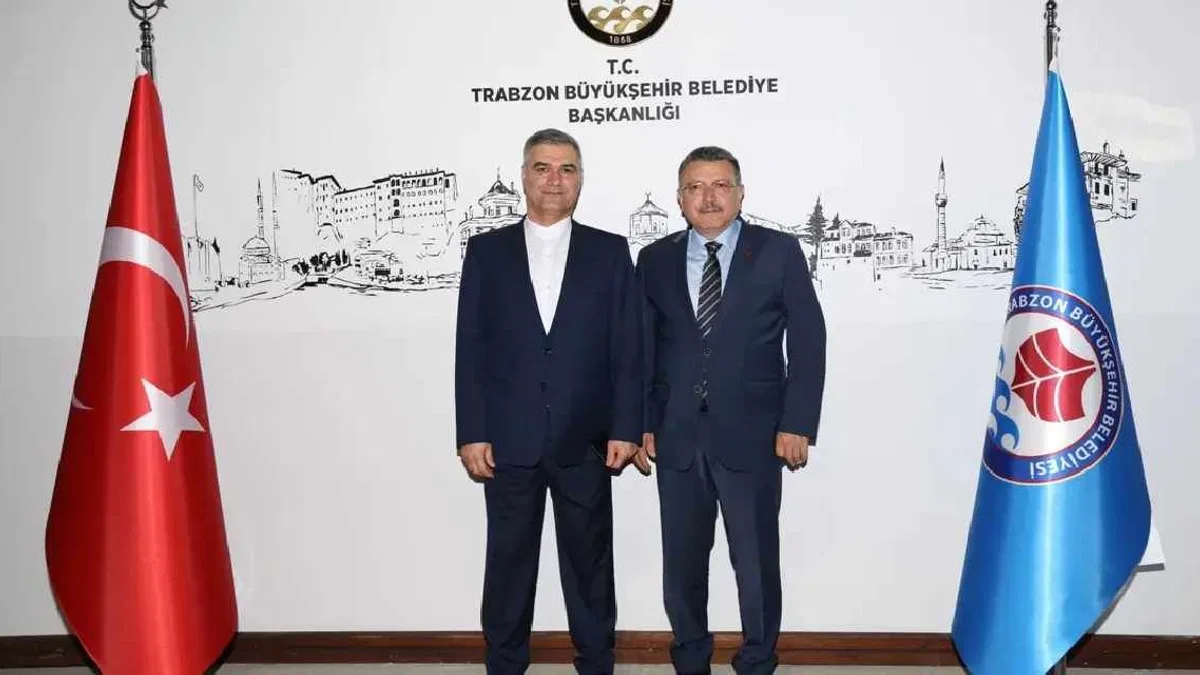 Trabzon’dan İran’a kardeşlik ve ticaret mesajı