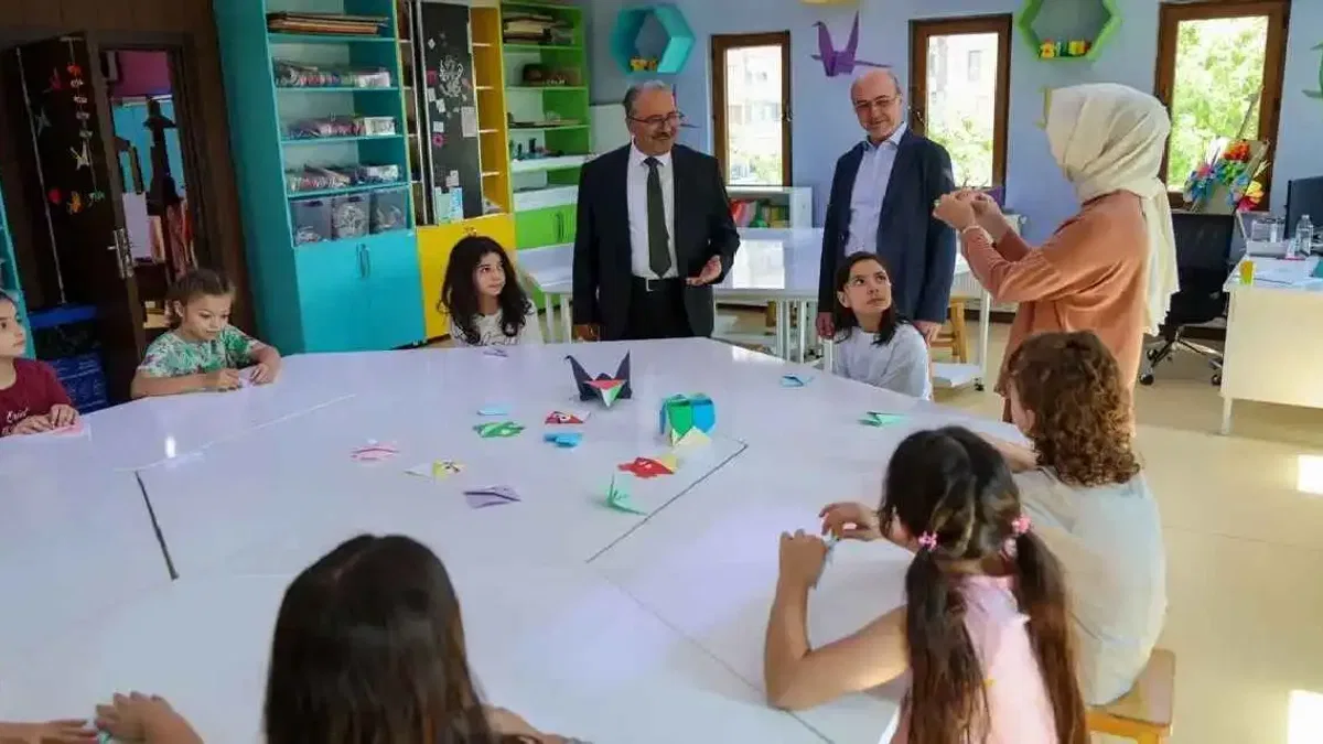 Konya Selçuklu'da Kaymakam Candan'dan öğrenme ortamlarına inceleme