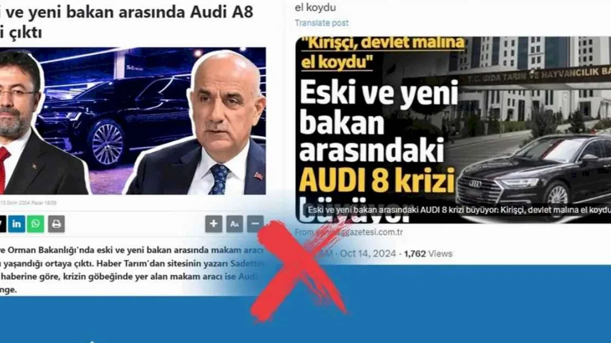 Araç krizi iddiası doğru değil!