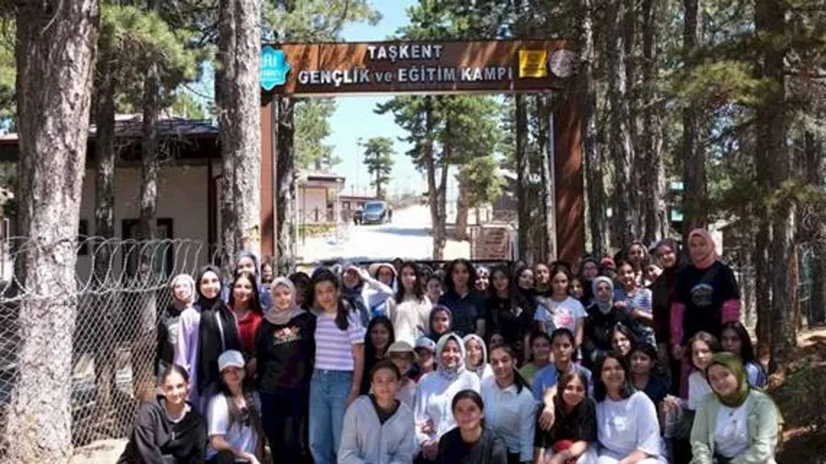 Konya'da LİMA'lı gençlerin kamp heyecanı