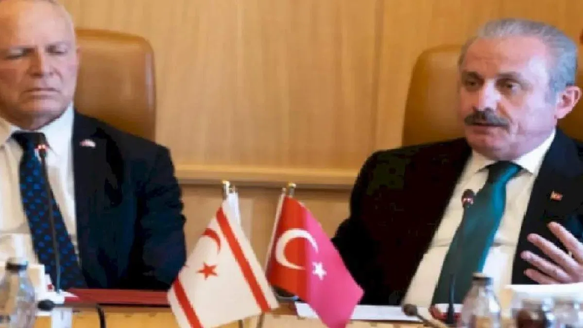 KKTC Meclis Başkanı Töre'den Şentop'a ziyaret