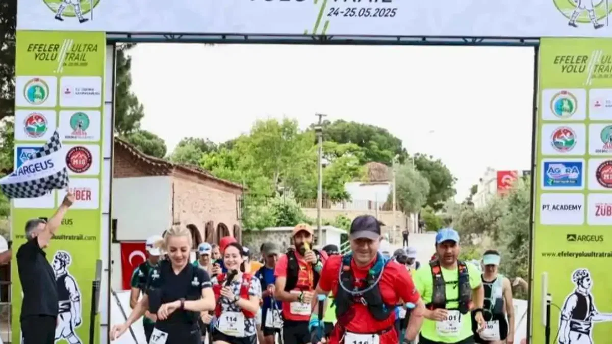 Efeler Yolu Ultra Trail'de start verildi