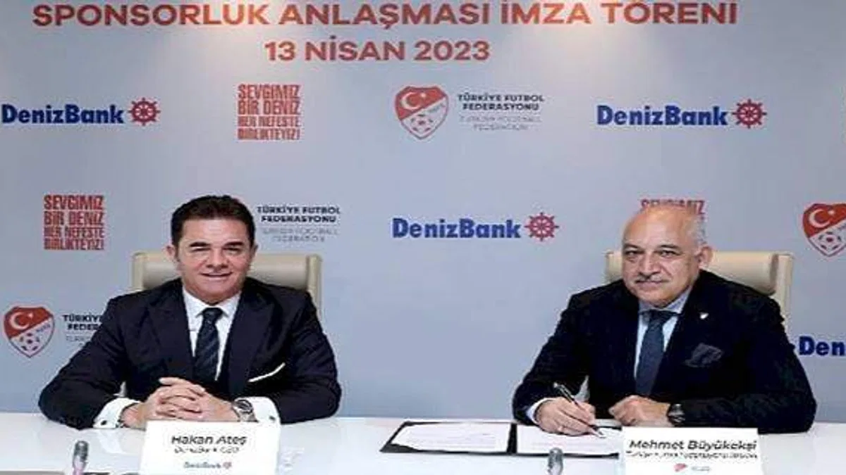 TFF ve DenizBank Milli Futbol Takımları Ana Sponsorluğunu 3 Yıl Uzattı