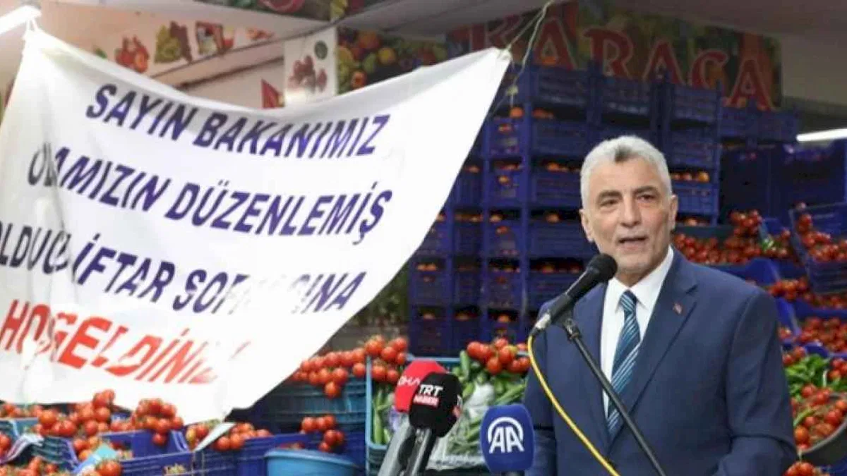 Bakan Bolat, Polatlı'da pazar esnafıyla iftar yaptı