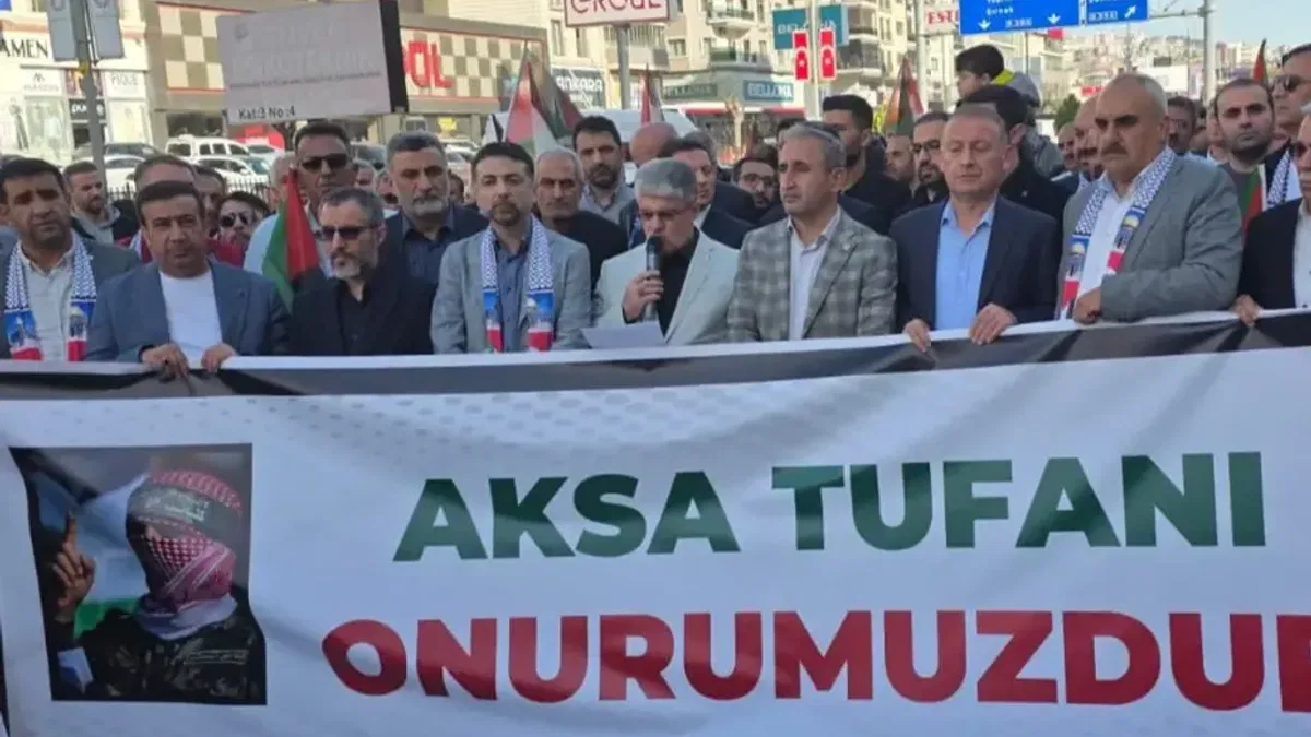 Kudüs'ün kardeş şehri Mardin’den Ortak Ses: 5 Dilli Tepki