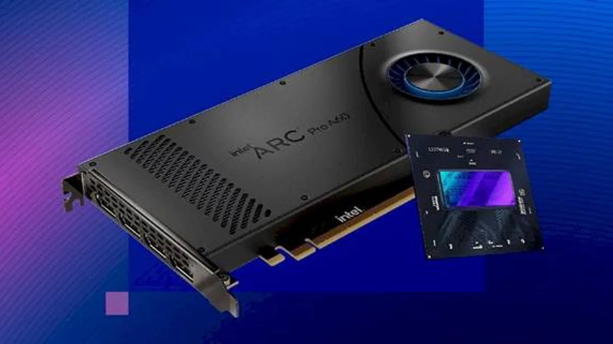 Intel, Profesyonel Sınıf Arc Pro A60 ve A60M Kartlarını Tanıttı