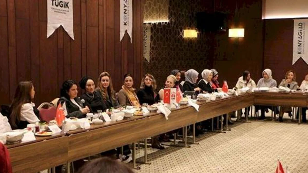 KONYAGİAD kadın üyeleri kahvaltıda buluştu
