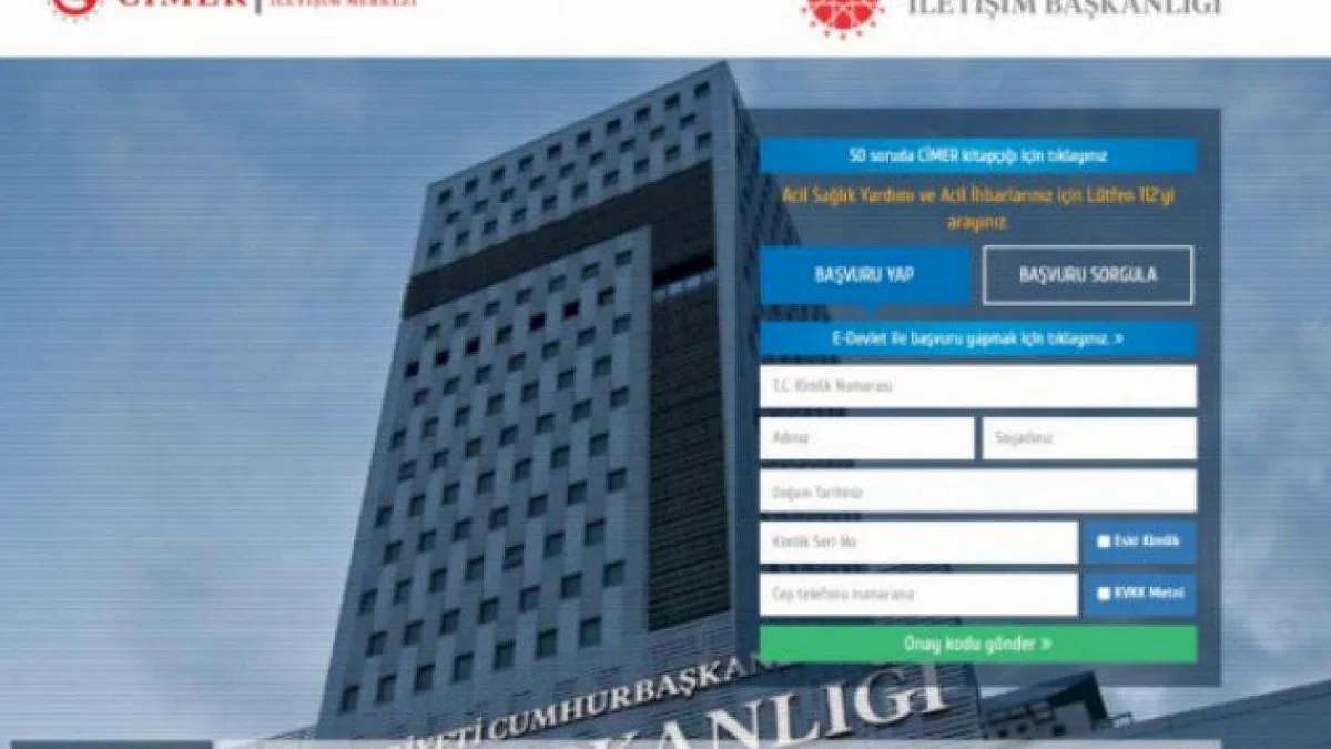 İletişim'den 'CİMER' açıklaması