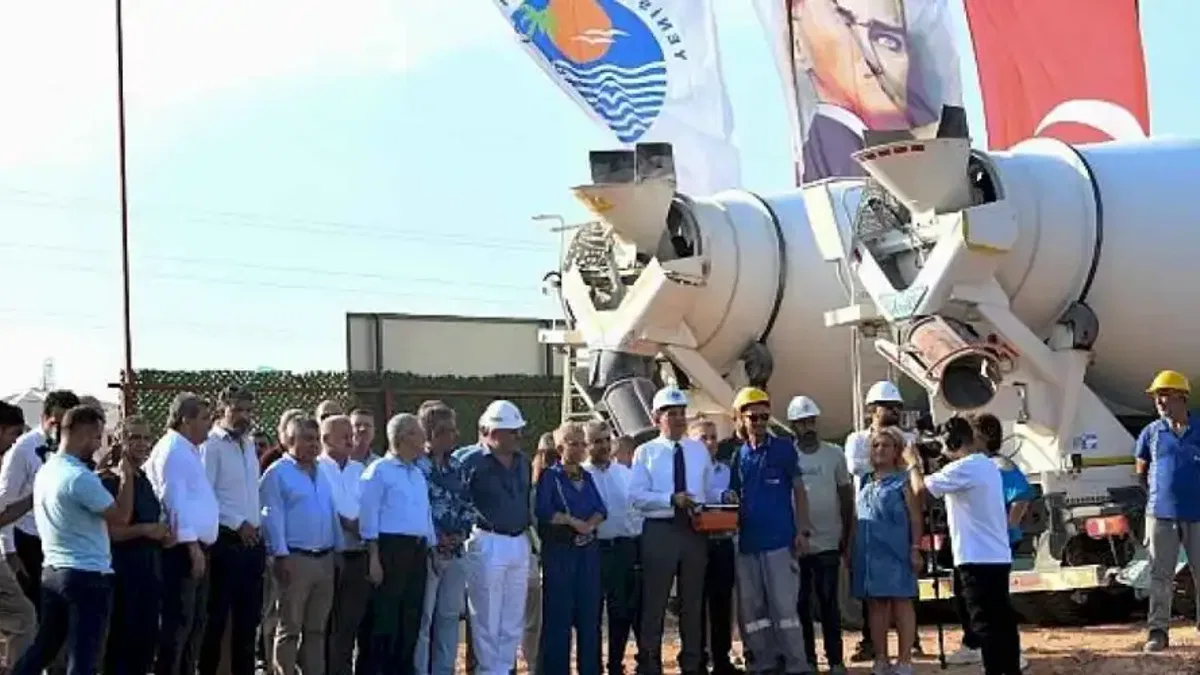 Yenişehir Belediyesi 320 öğrenci kapasiteli ilkokulun temelini attı