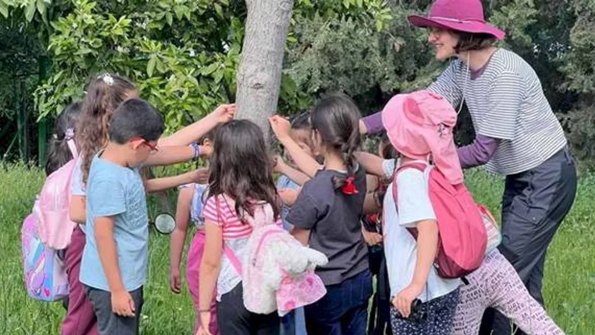 İzmirli çocuklar ormanı keşfetti
