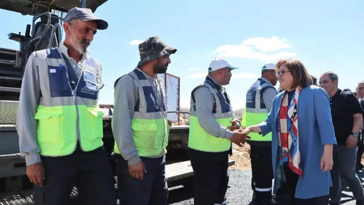 Gaziantep Büyükşehir asfalt sezonunu açtı