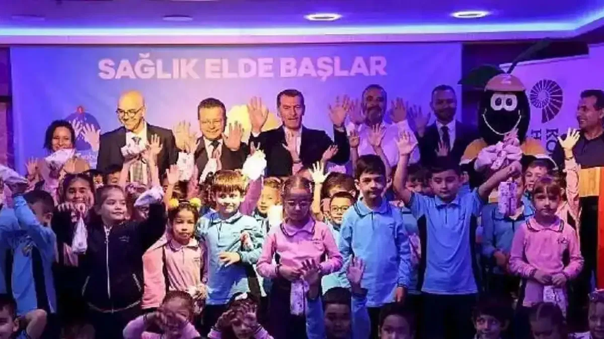 Her Yıl 5 Bin İlkokul 1. Sınıf Öğrencisi Doğru El Yıkama Alışkanlığı Kazanıyor