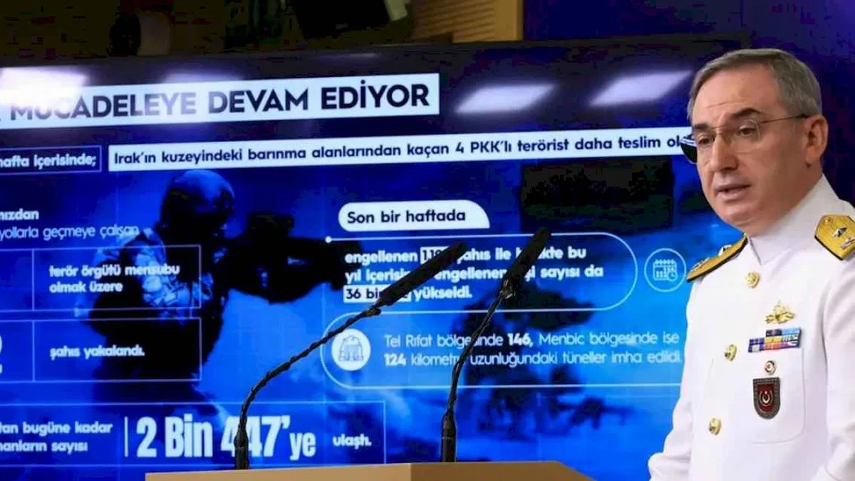 Terörle mücadelede kararlı adımlar... 4 PKK'lı daha teslim oldu, tüneller imha edildi