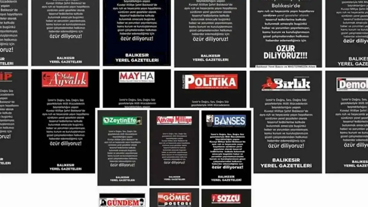 Balıkesir gazetelerinden tasarruf tedbirlerine farklı tepki!