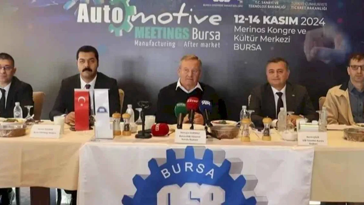 Dünya otomotiv devleri Bursa’da buluşuyor! 40 ülkeden 300 firma...